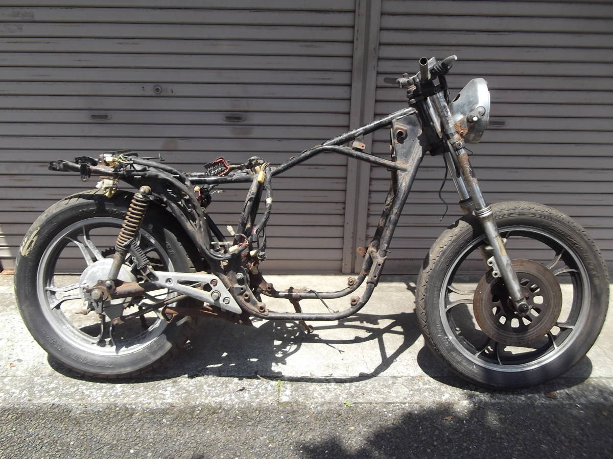 ヤマハ XJ550 4U8 部品取り車 書無し 不動車 ジャンク品扱いで