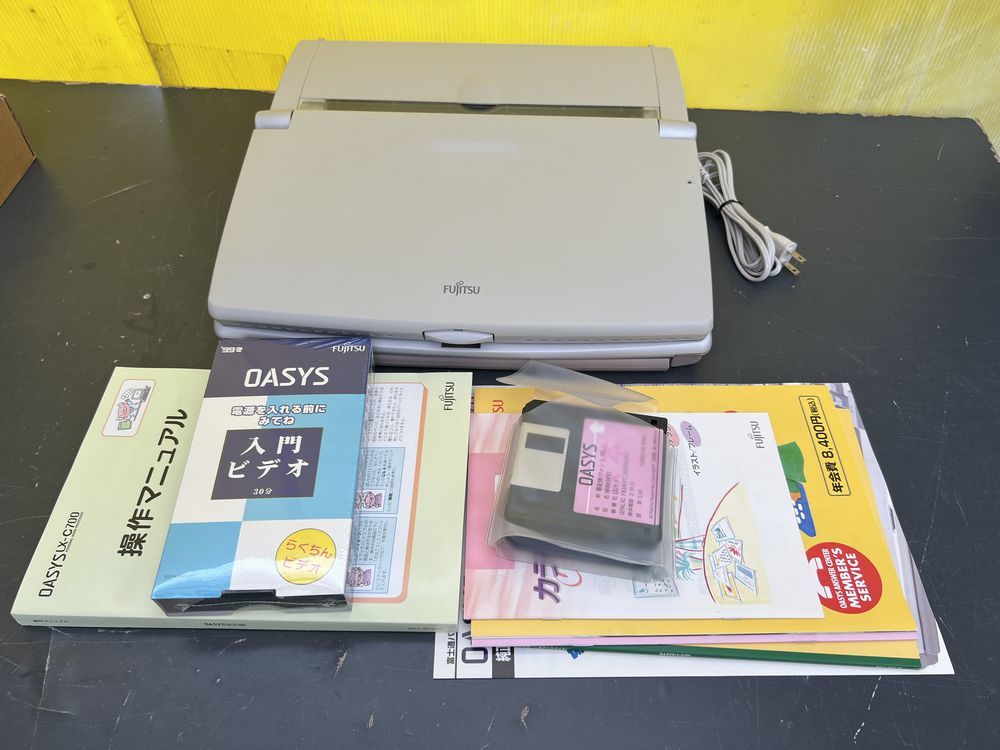レア!】 FUJITSU 富士通 カラーワープロ LX-C700 OASYS オアシス 親指