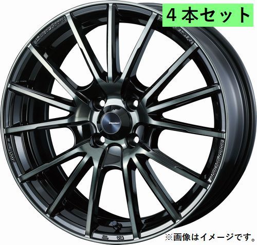 個人宅発送可能 ウエッズスポーツ WedsSport 15X5.0J +45 4穴 PCD100 WBC ホイール 4本セット SA-35R エスエーサンゴーアール (73574)