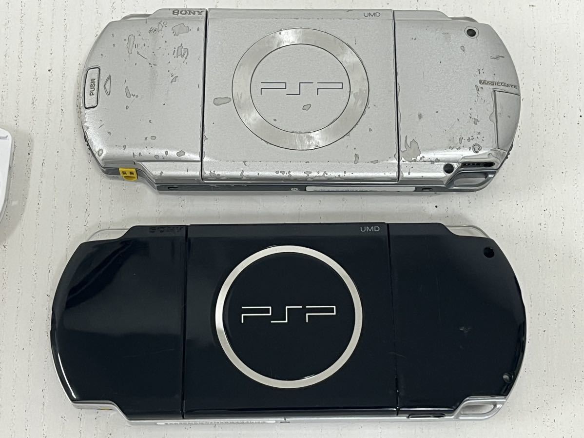 PSP 1000 ブラック　シルバー　2台セット　ジャンク