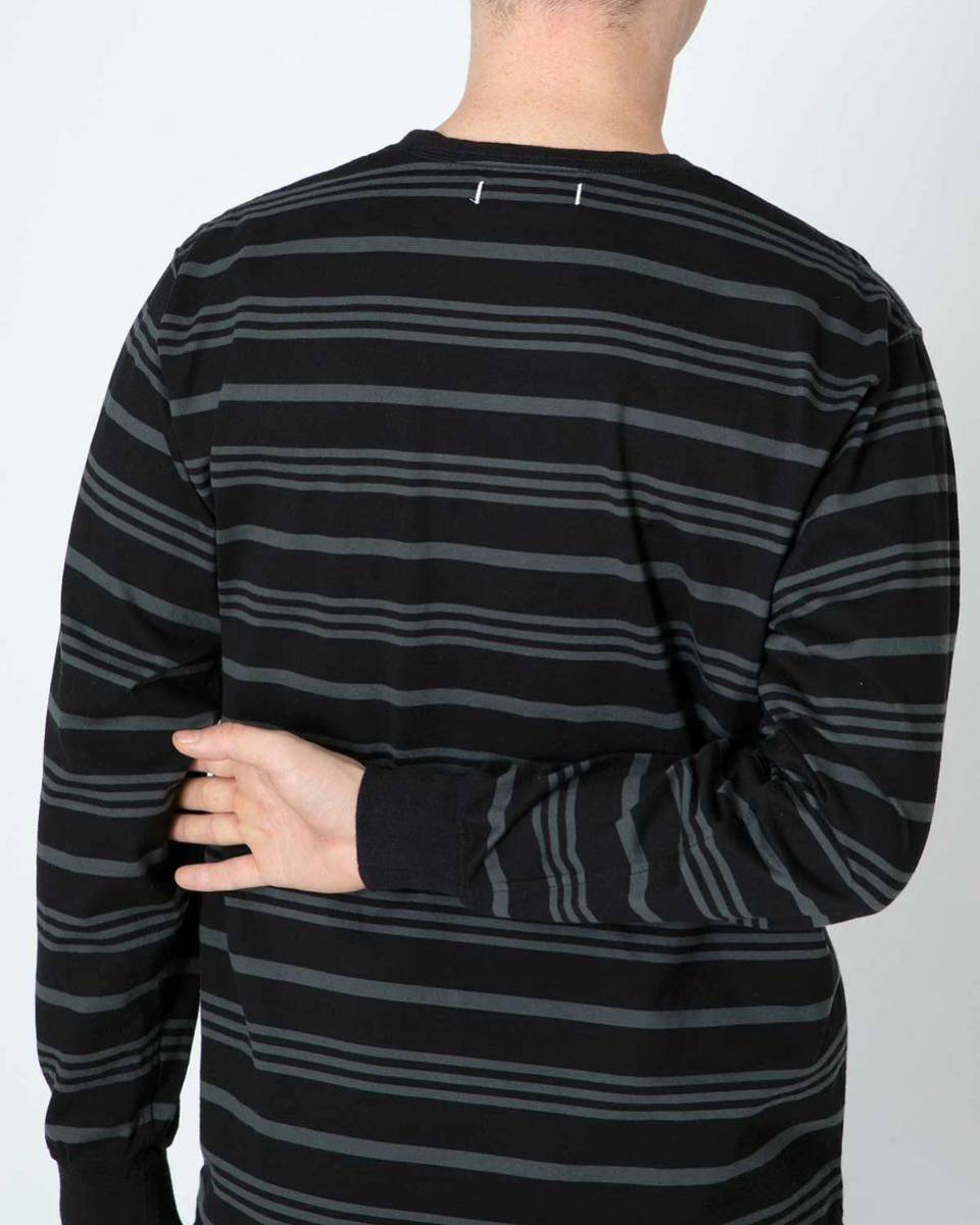 42th nonnative NN-C4216 DWELLER L/S TEE COTTON JERSEY BORDER