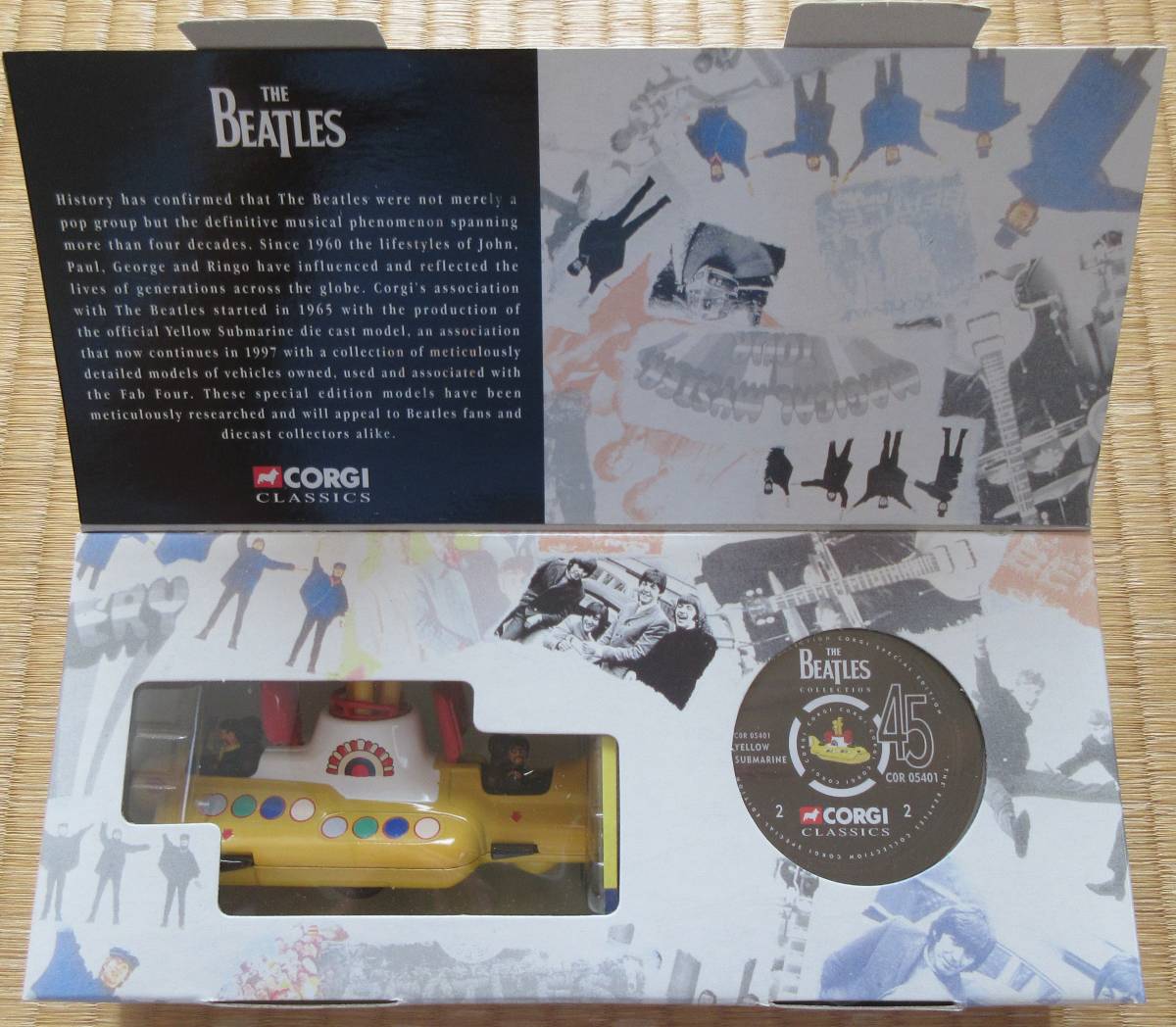 未使用品】ビートルズ(BEATLES)イエローサブマリン(YELLOW SUBMARINE