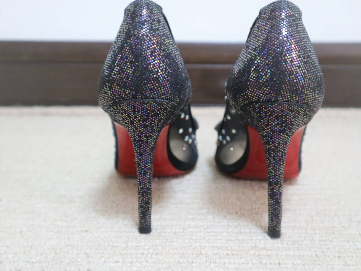 1回短時間 極美品 Christian Louboutin クリスチャンルブタン