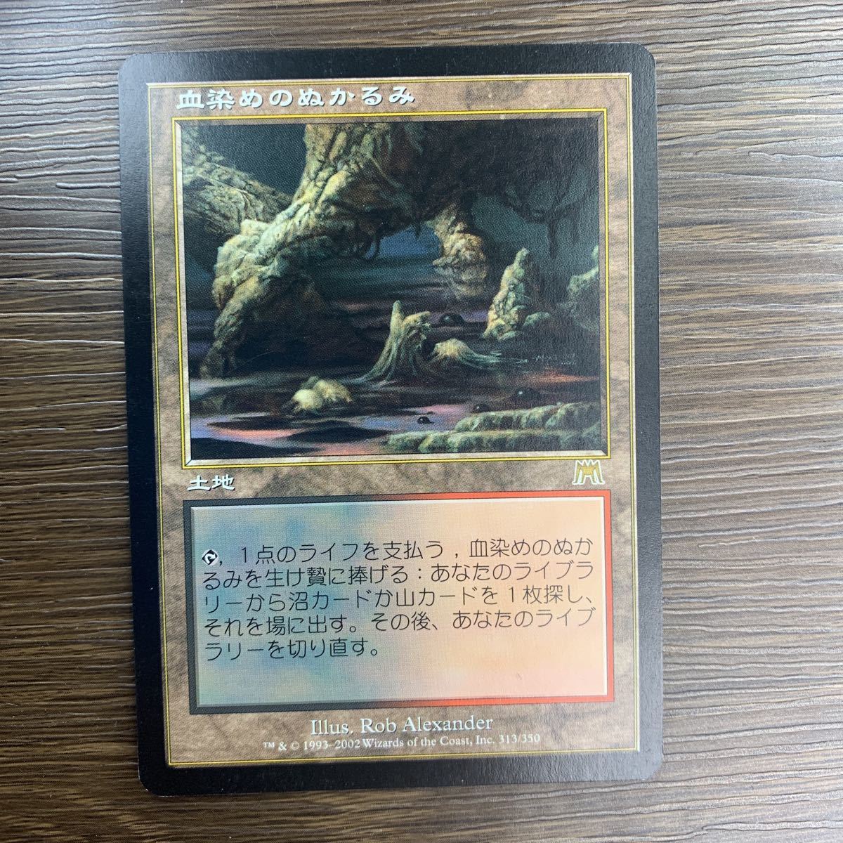 MTG 血染めのぬかるみ オンスロート 日本語版1枚_画像1