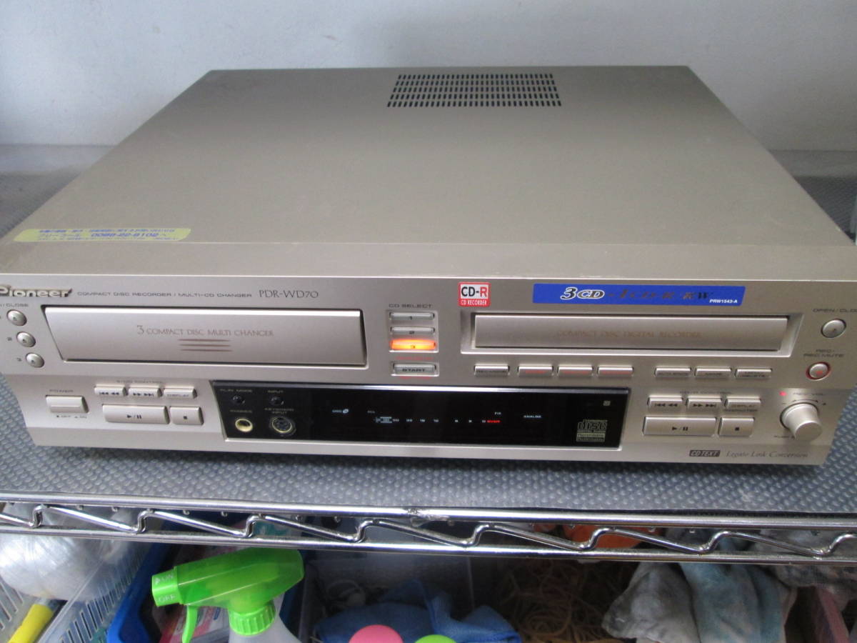 JChere雅虎拍卖代购:Pioneer パイオニア PDR-WD70 CDレコーダー マルチ3