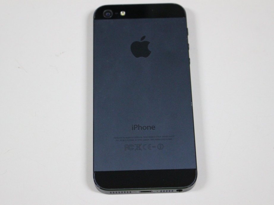 中古 Apple iPhone5 au 16G ブラック アップル A1429 動作確認済_画像6