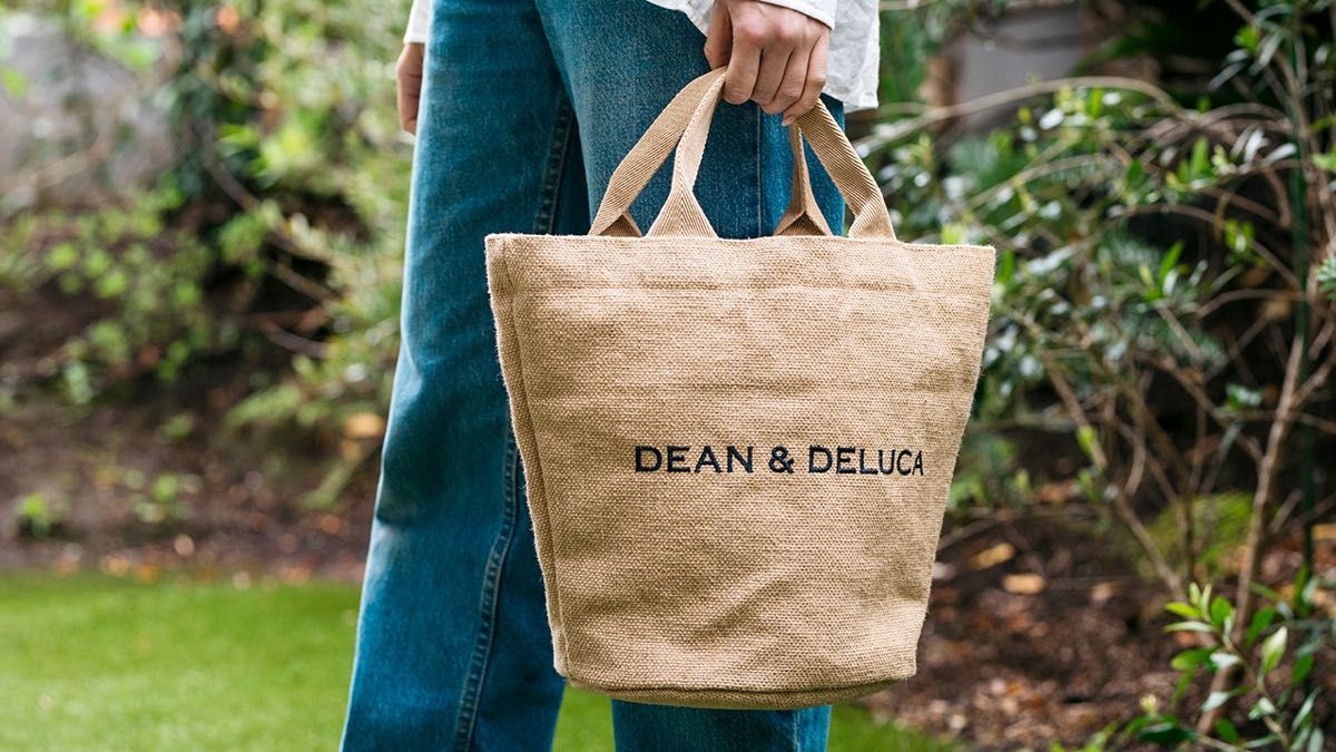 ＜6月2日発売＞ DEAN & DELUCA ジュートマーケット トートバッグ Sサイズ・Lサイズセット