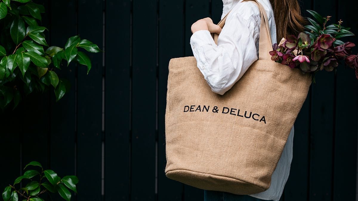 ＜6月2日発売＞ DEAN & DELUCA ジュートマーケット トートバッグ Sサイズ・Lサイズセット