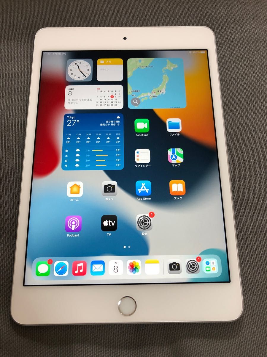 バーゲンで iPad mini4 16GB SIMフリー SIMフリー 管理番号：0651 iPad