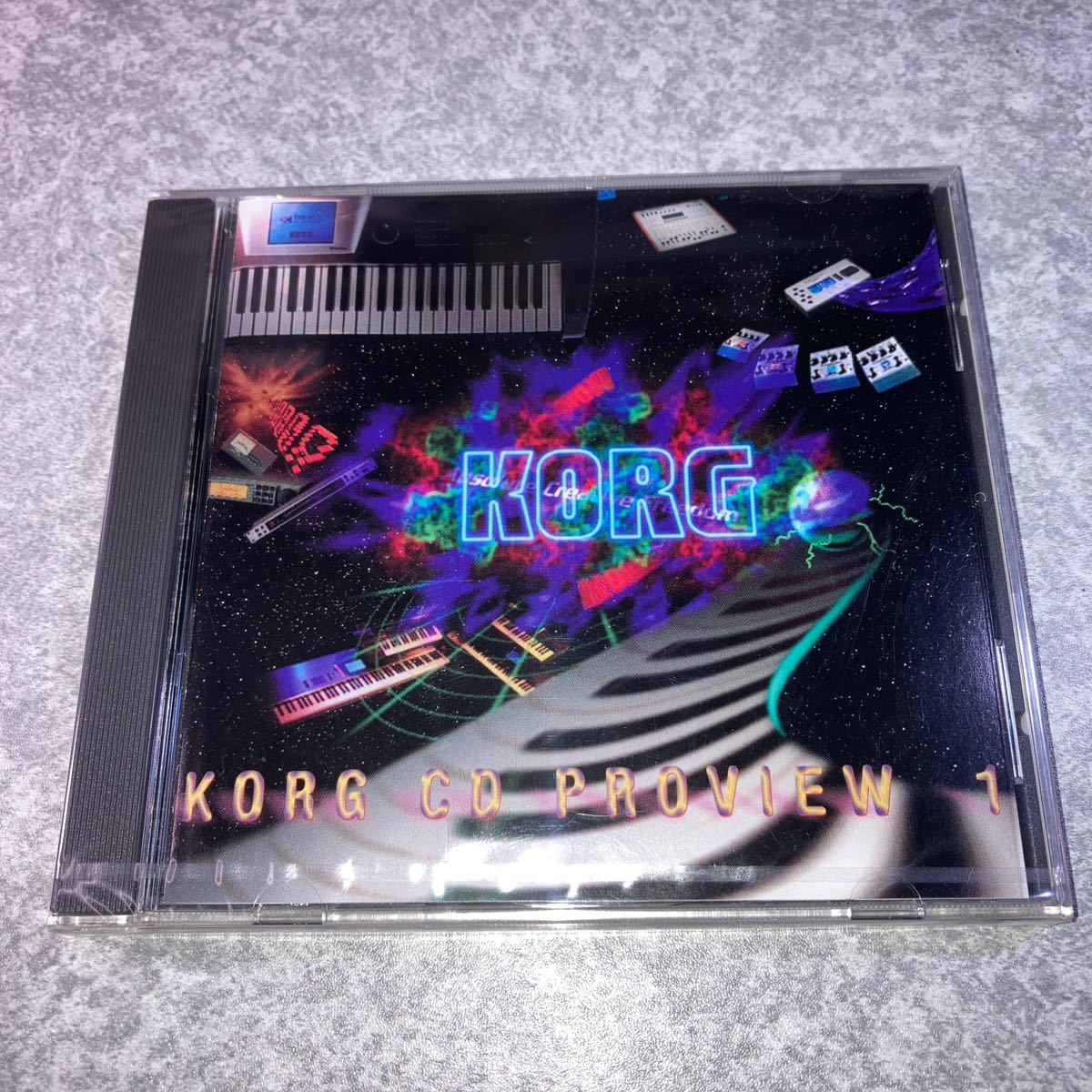 コルグ　KORG CD PROVIEW 1 非売品シンセサイザーデモ曲集_画像1