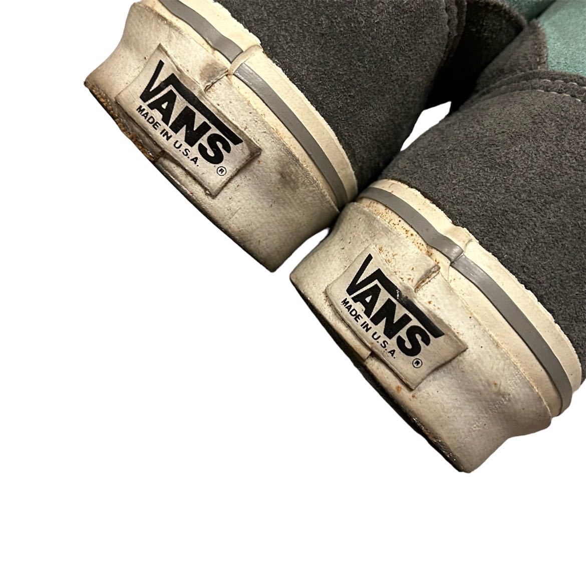 激レア 80s VANS ヴァンズ Mountain Edition スニーカー USA製