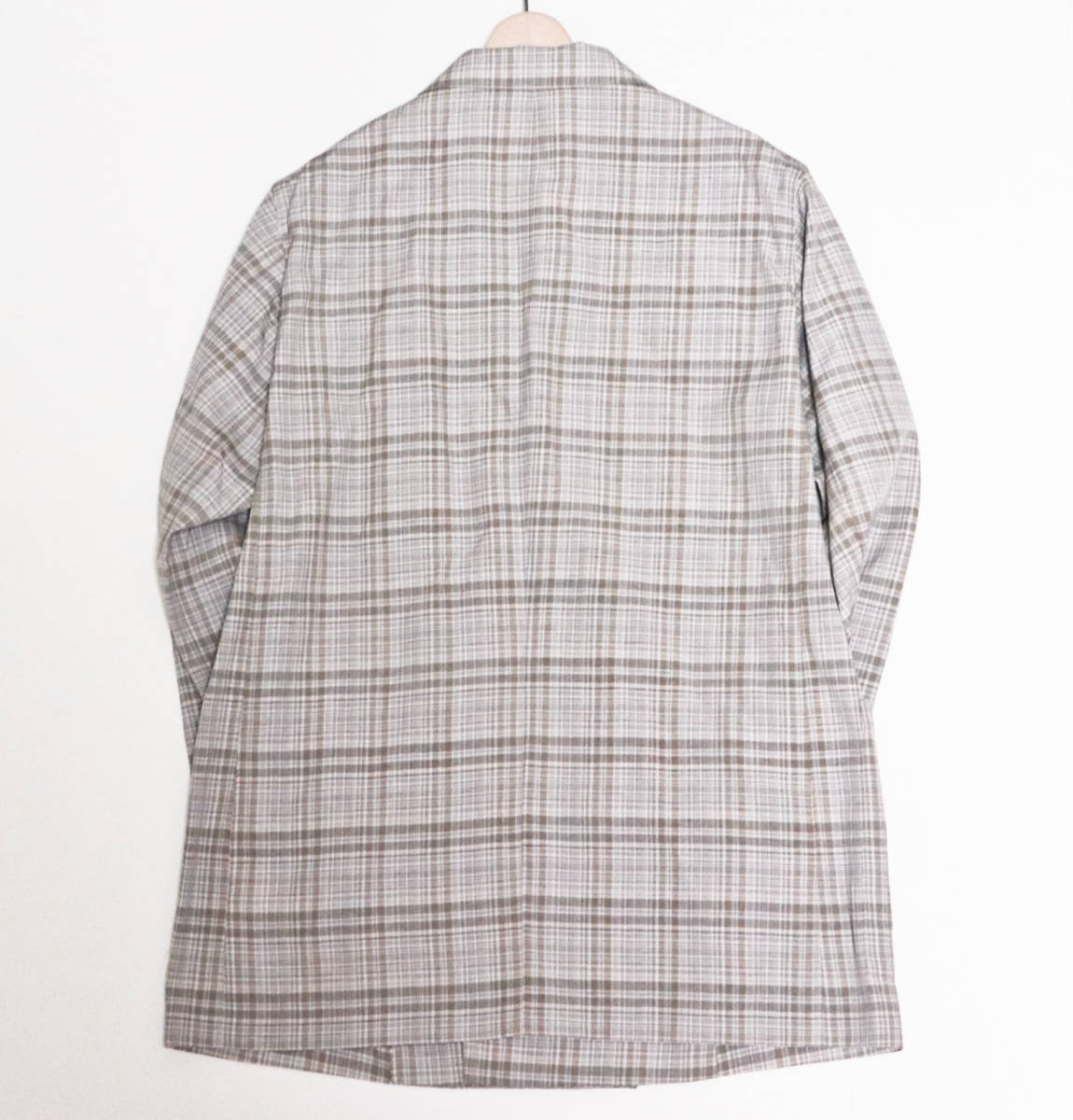 《マッキントッシュ フィロソフィー GREY LABEL》新品 定価61,600円 サマーウールリネンテーラードジャケット＋パンツ 6(W81)A8175_画像2