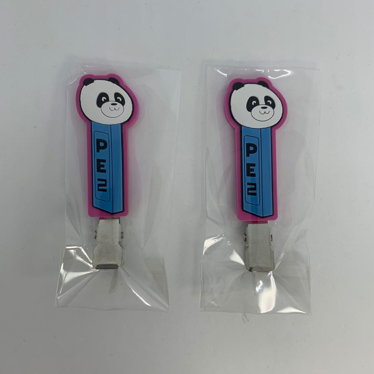 SALE／58%OFF】 PEZ 前髪クリップ ヘアクリップ 2個セット 非売品