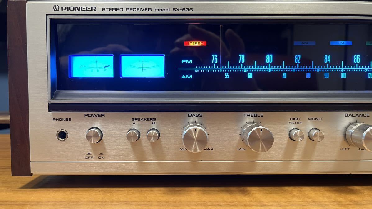 Pioneer パイオニアSX-636 ステレオレシーバー プリメインアンプ FULL