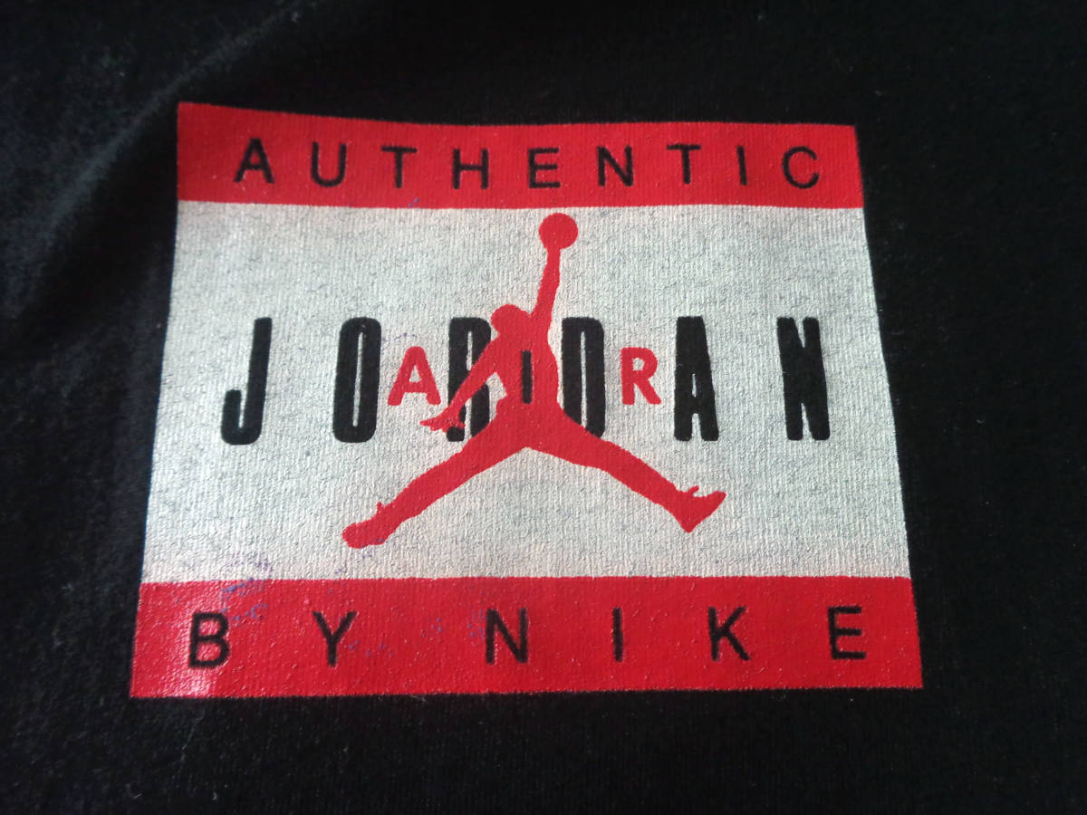 NIKE* Nike Jordan Michael Jordan футболка 23* задний принт чёрный черный S размер 