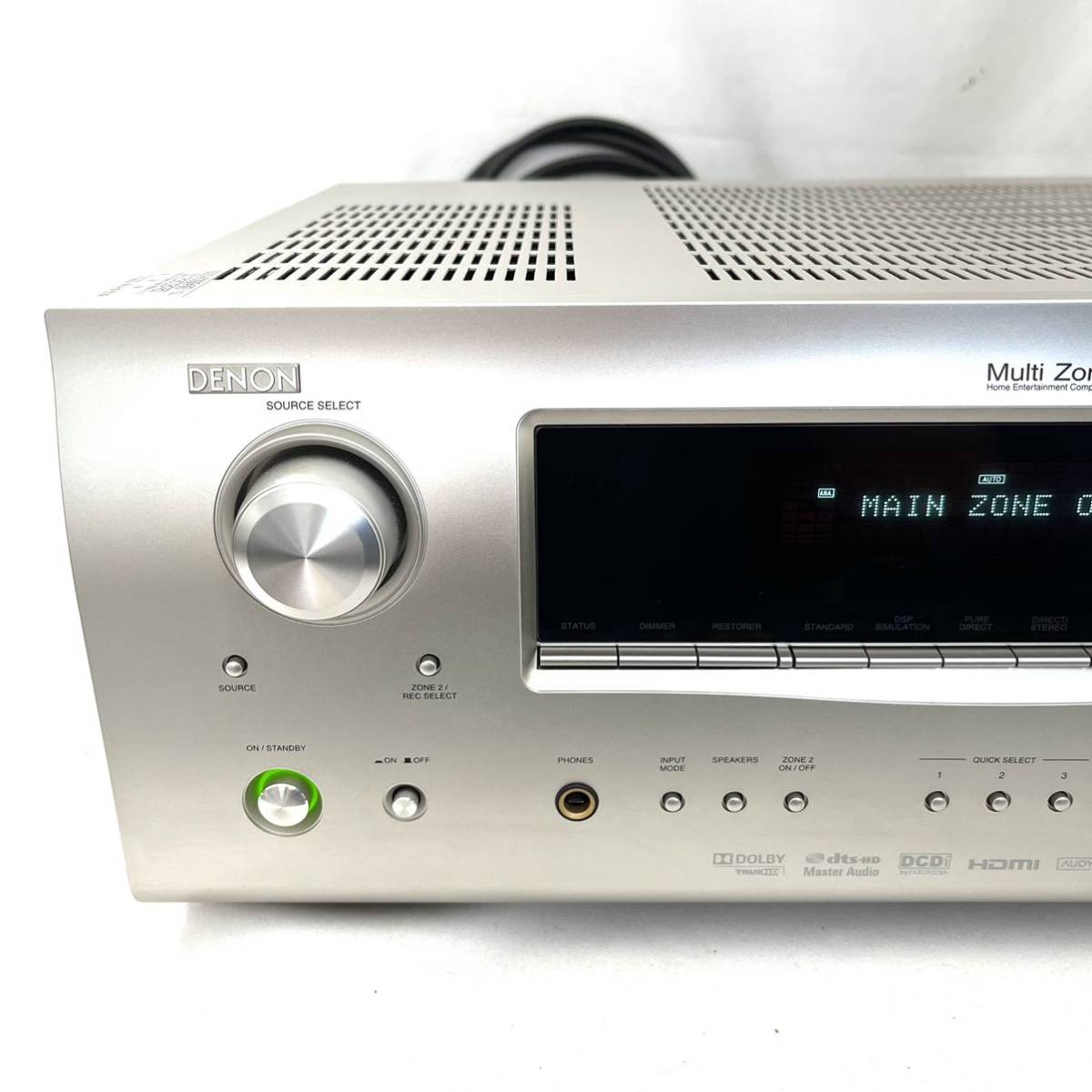 【リモコン☆取説付属】DENON デノン AVサラウンドアンプ AVC-1909 プレミアムシルバー