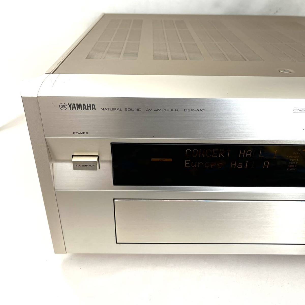 古典 【完動品☆リモコン取説付属】YAMAHA ヤマハAVアンプ DSP-AX1