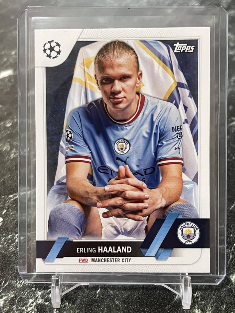 2022-23 panini select premier league ERLING HAALAND autographed