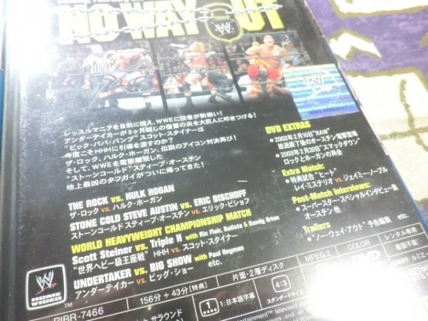 WWE ロイヤルランブル 2003 ノー・ウェイ・アウト 2003 [レンタル落ち] DVD セット カート・アングル クリス・ベノワ スコット・スタイナーの画像6