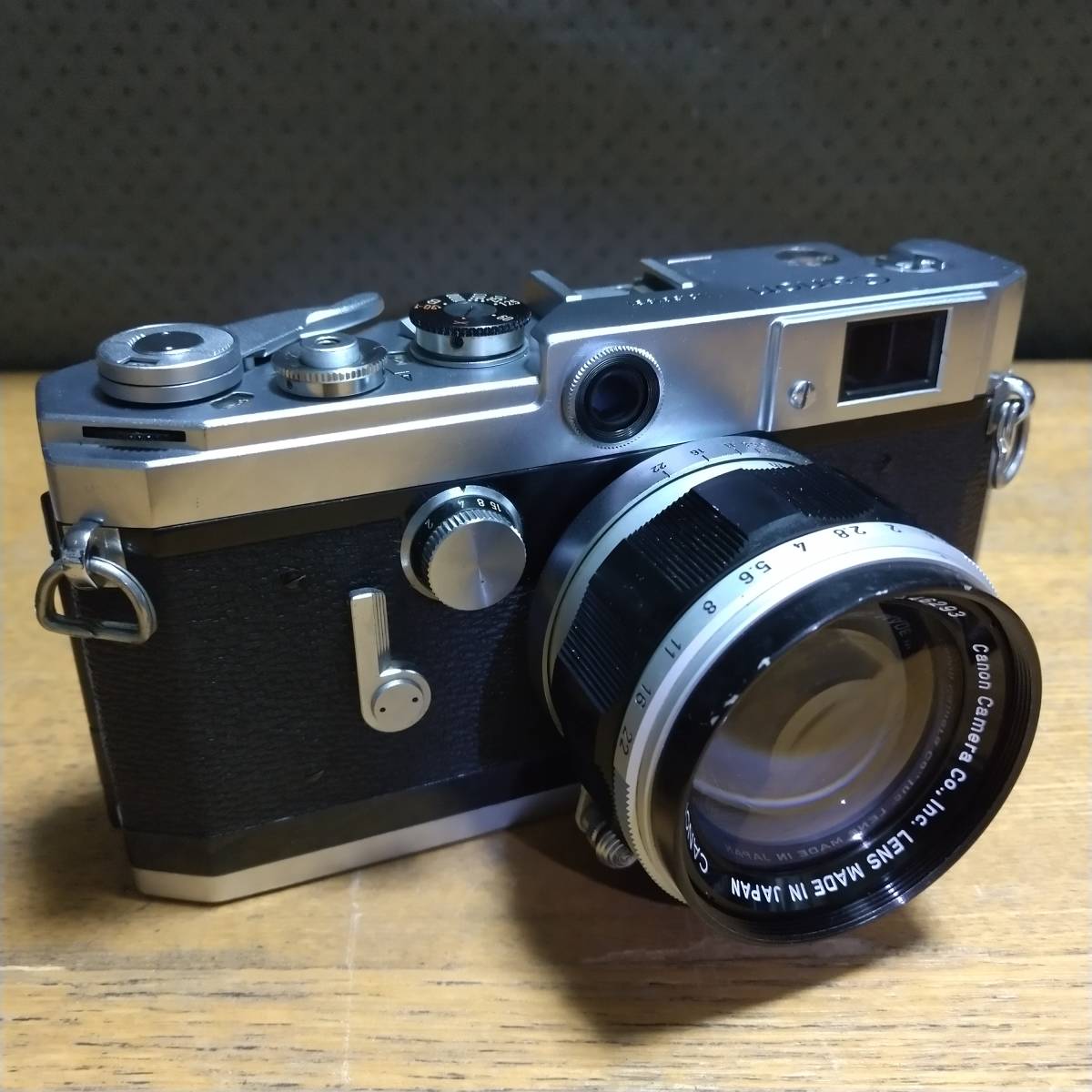 美品】☆キャノン Canon L1/50mm F1.4 レンジファインダー ☆完動品