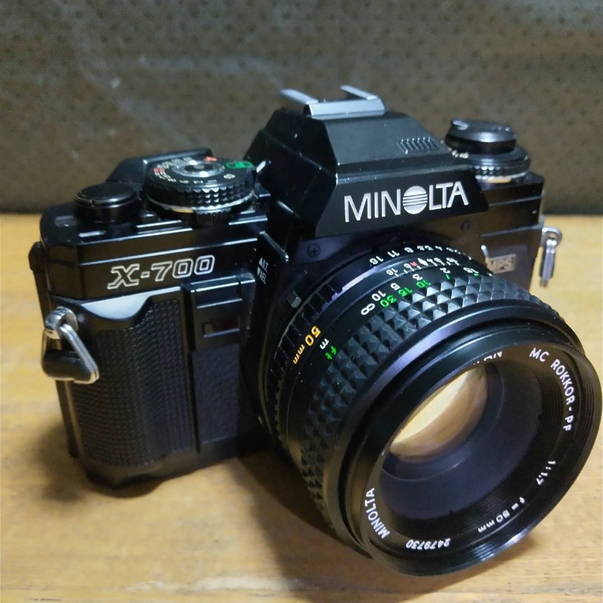 美品　ミノルタX-7一眼レフフイルムカメラ
