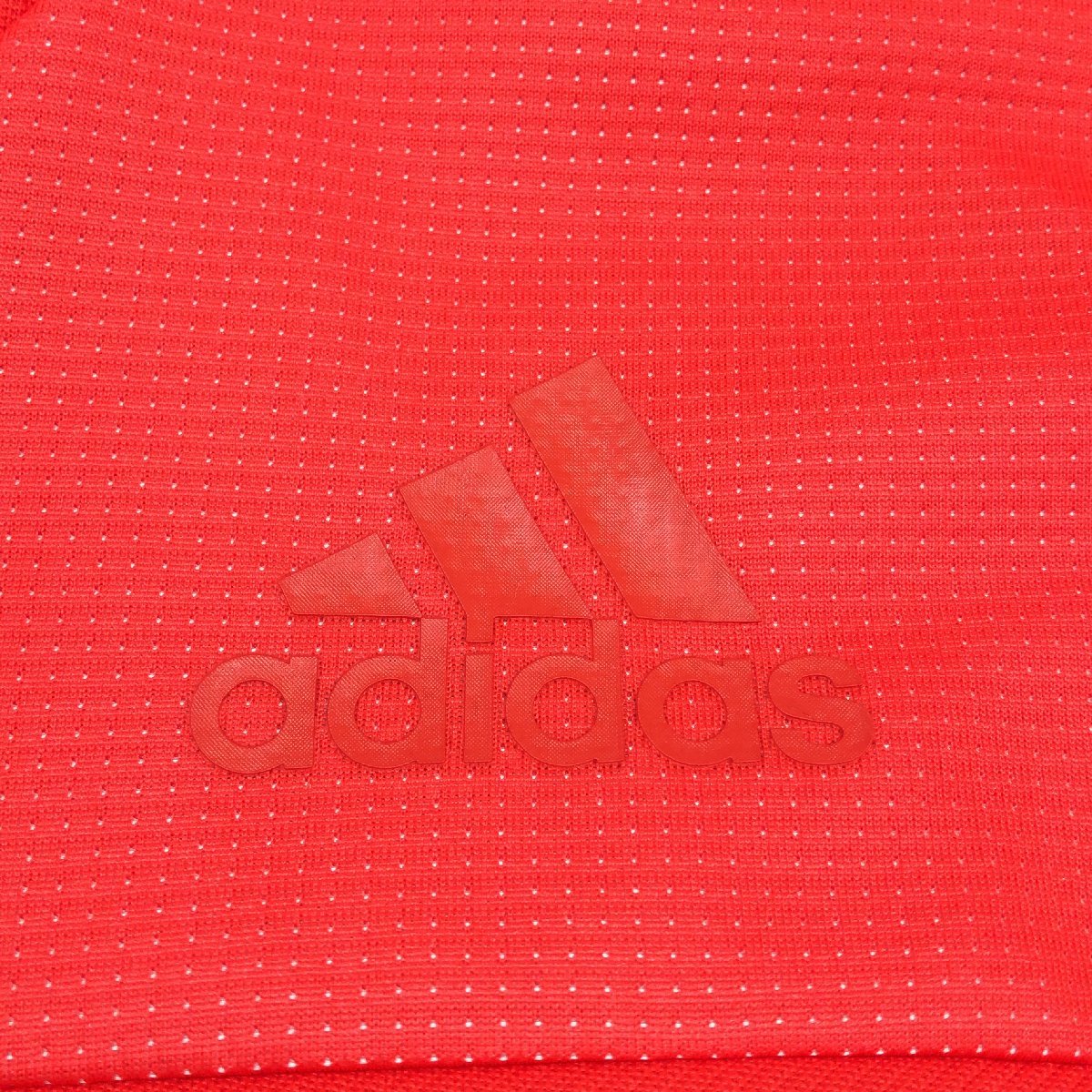 ●adidas アディダス ウォームアップ ジャージ ジャケット O 赤系 レッド系 長袖 トラックジャケット 特大 大きいサイズ 2L LL XL メンズ_画像4