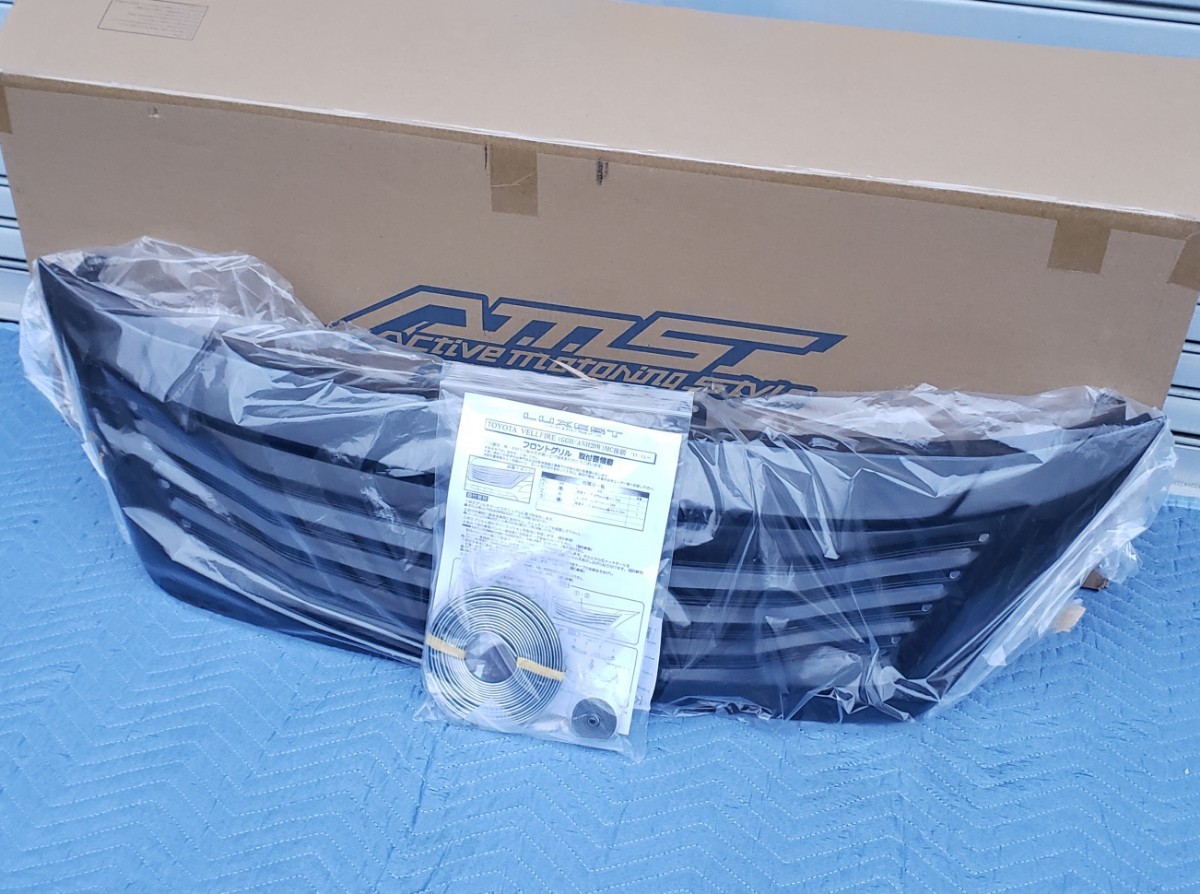 AMS│フロントグリル│20 ヴェルファイア 後期│FRP製 未塗装│エアロ