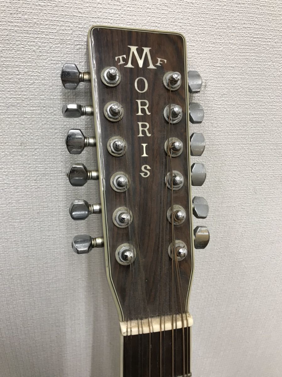 b3】 Morris MB65-12LH モーリス アコースティックギター 左利き 12弦