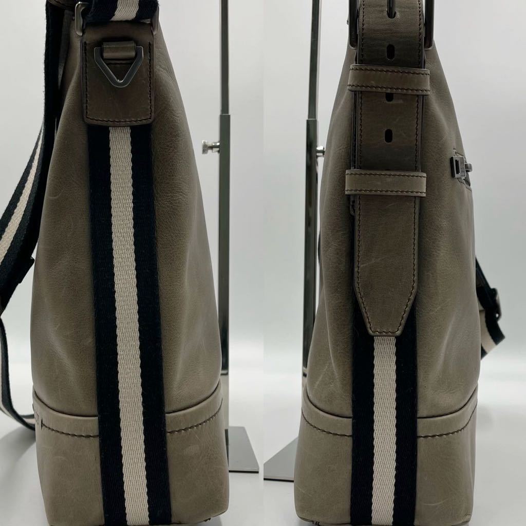 1円〜 BALLY バリー メンズ ショルダーバッグ メッセンジャーバッグ