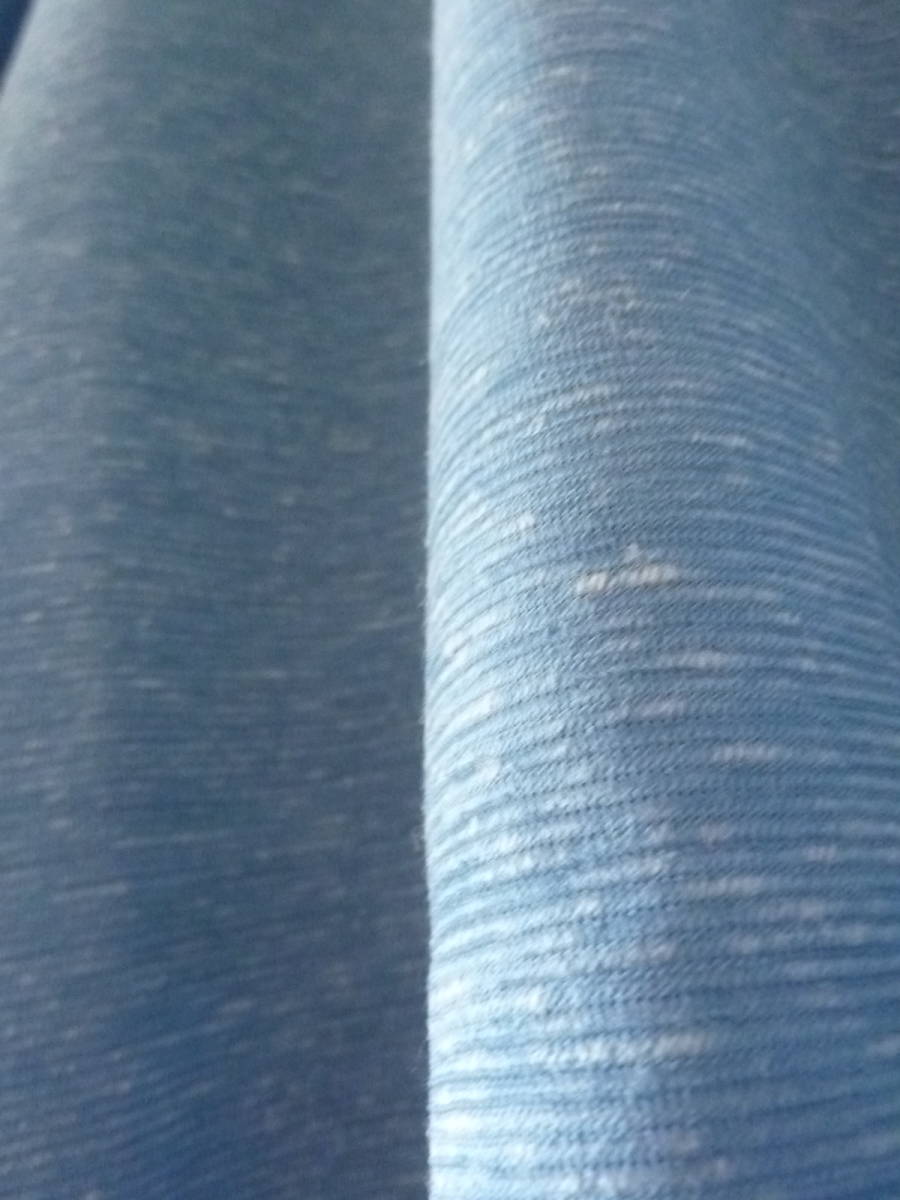 新品亞麻混紡美容線上衣ML藍色藍色淺藍色優雅彈力 原文:新品　麻混美ラインチュニックML　ブルー青　水色　上品　ストレッチ