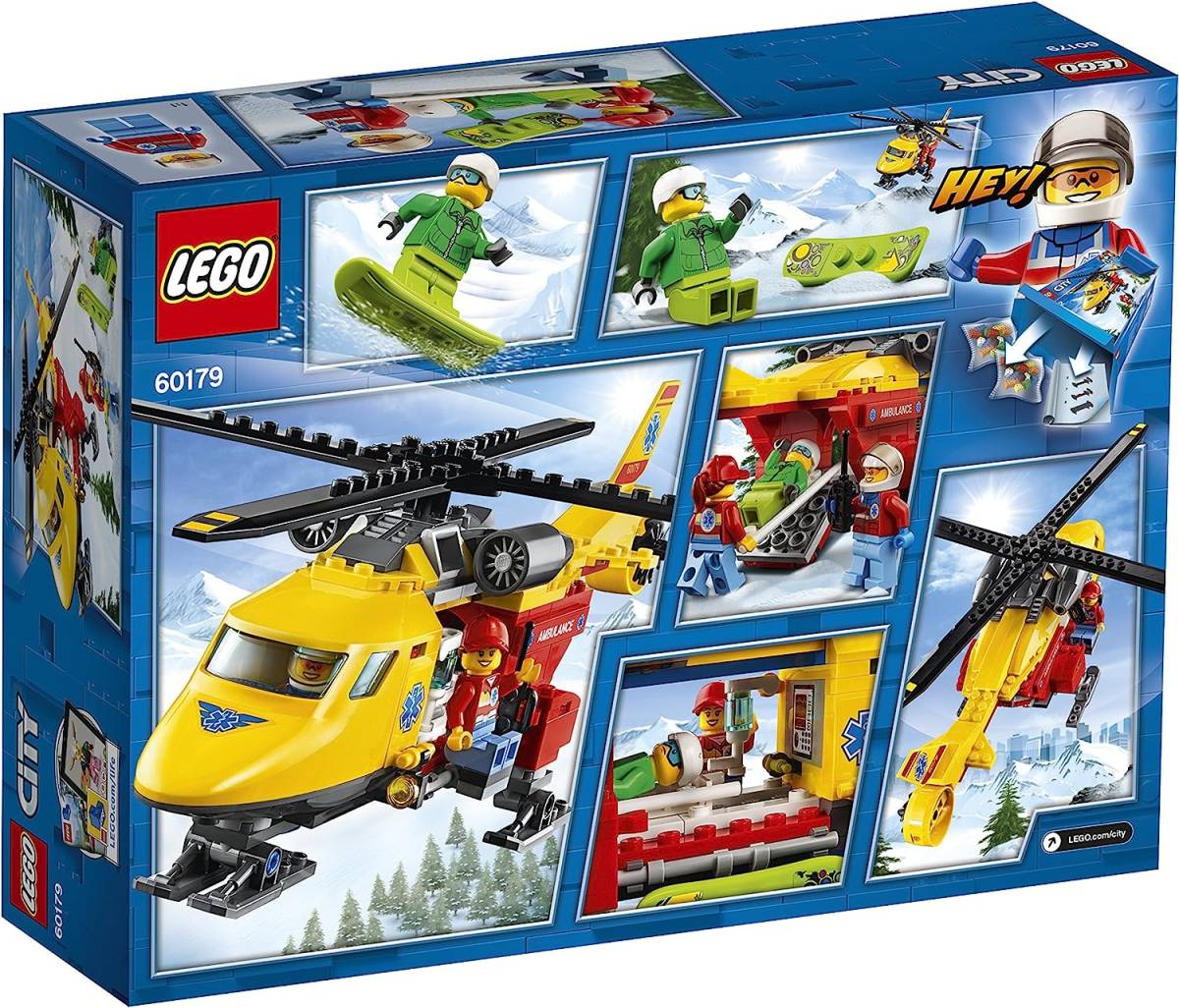 ★送料無料★レゴ(LEGO) シティ 救急ヘリコプター 60179 ブロック おもちゃ_画像7