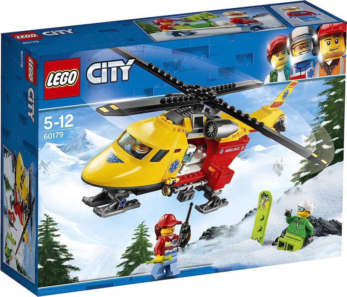 ★送料無料★レゴ(LEGO) シティ 救急ヘリコプター 60179 ブロック おもちゃ_画像6