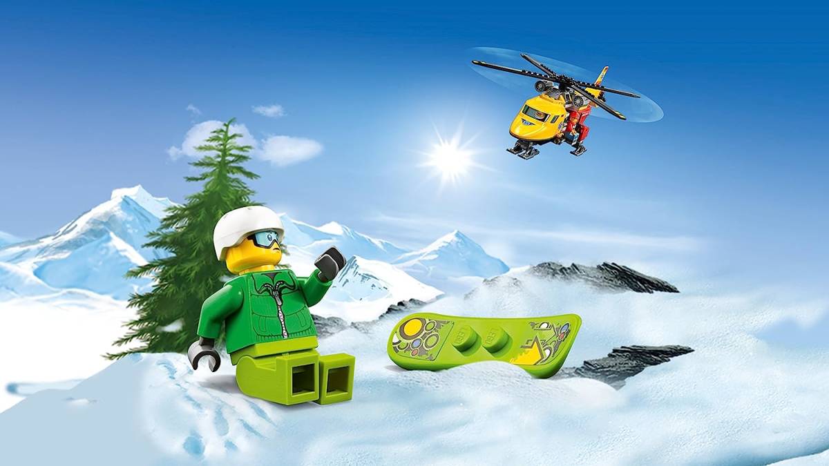★送料無料★レゴ(LEGO) シティ 救急ヘリコプター 60179 ブロック おもちゃ_画像3