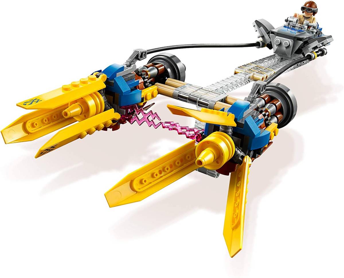* бесплатная доставка * Lego (LEGO) Star * War z дыра gold. Pod Racer (TM) 20 anniversary commemoration модель 75258 блок игрушка 