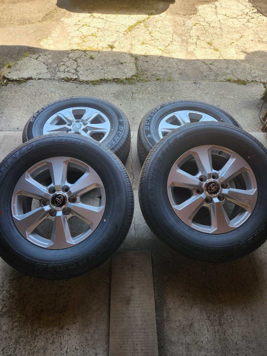 新車外し!トヨタ ランドクルーザー ランクル 純正ホイール