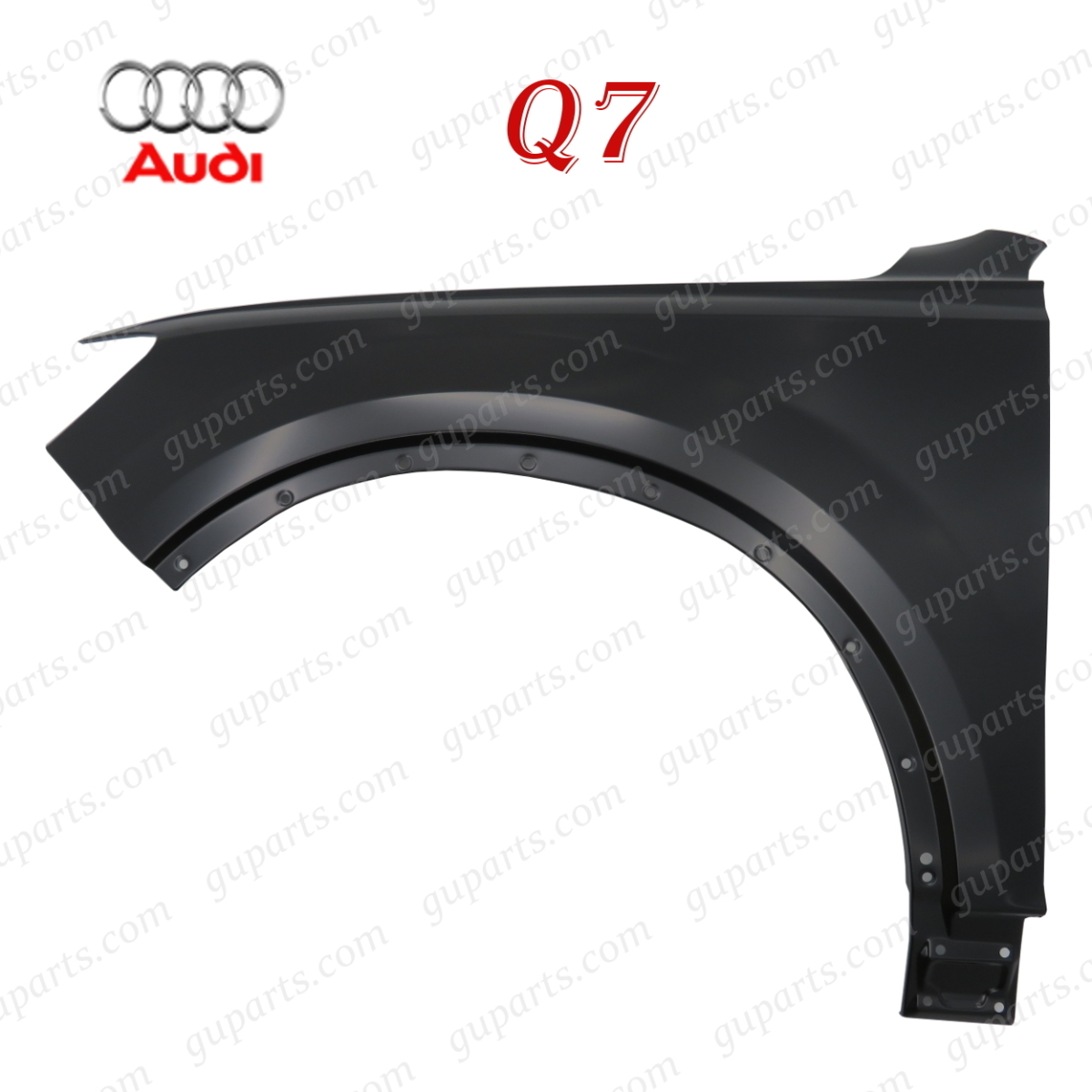 AUDI Q7 2016~ левое переднее крыло aluminium 4M0821105D 4M0 821 105 D боковой корпус детали экстерьер 4MCREA 4MCYRA 4MCYRS