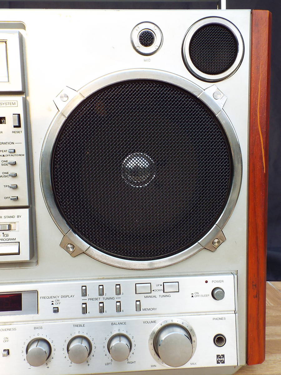 National ナショナル RX-7200 STATION 大型ステレオラジカセ AMBIENCE