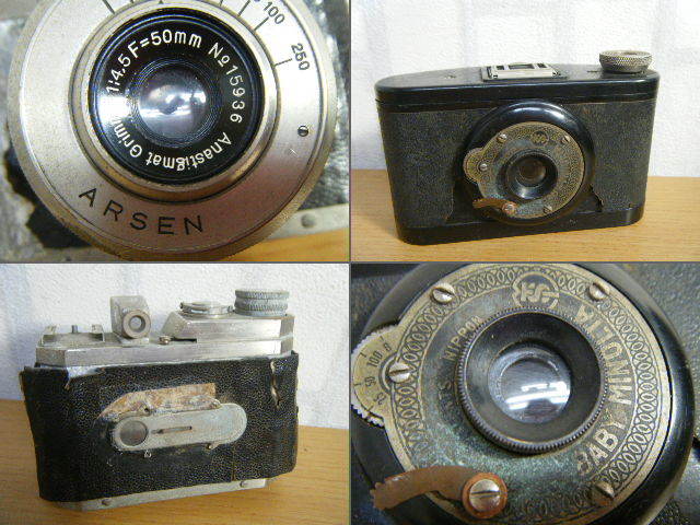 ４の３4☆レトロ フィルムカメラ ZEISS IKON A-127 ベビーミノルタ