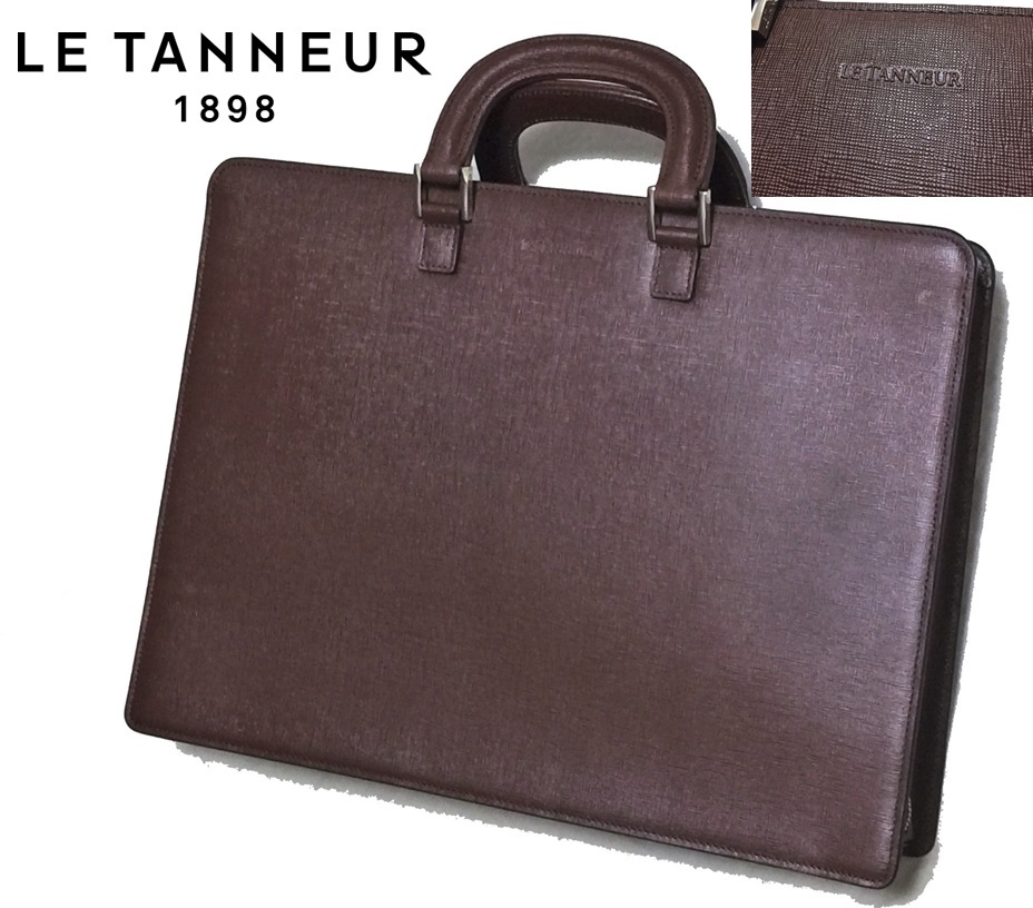 LE TANNEUR （フランス製）ビジネスバック ルタヌア革製バック 新品-