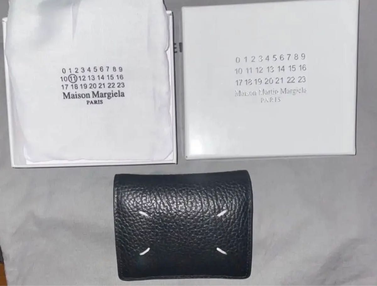 Maison Margiela メゾンマルジェラ レザー カードケース 財布 二つ折り 