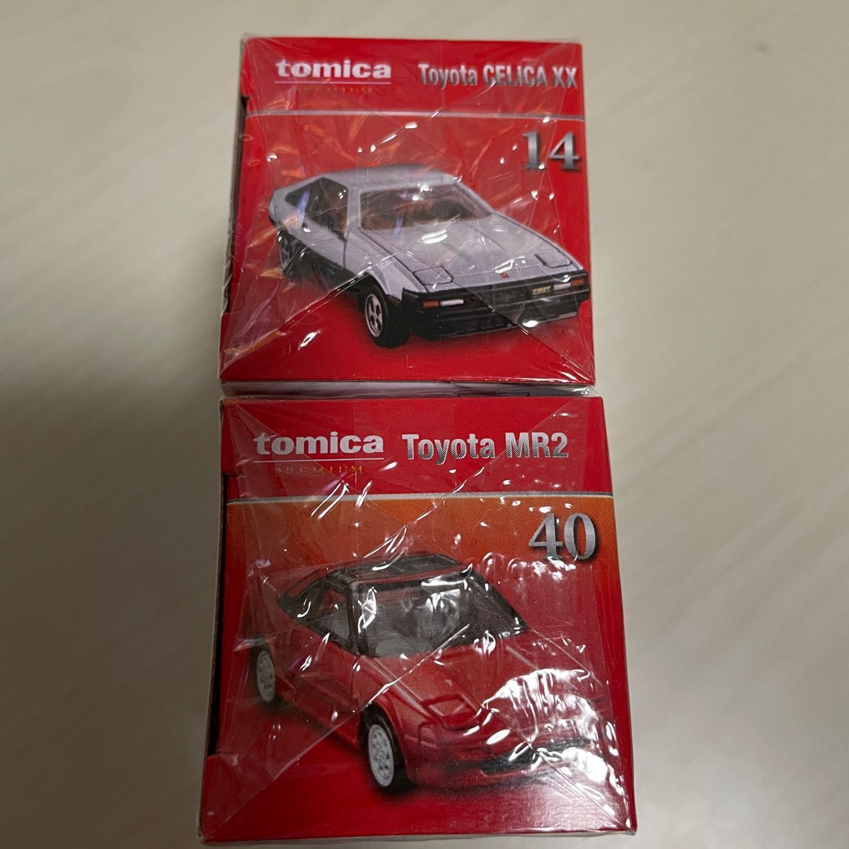 トミカプレミアム　発売記念仕様　トヨタ セリカXX トヨタ　MR2 