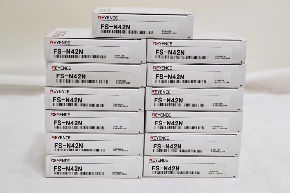 ◇未使用!キーエンス ファイバアンプ FS-N42N ×13個セット