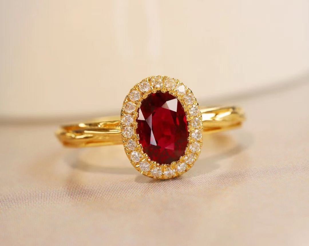 天然 ルビー ダイヤモンド リング 0.65ct k18 ¥ | knowhowtrg.com