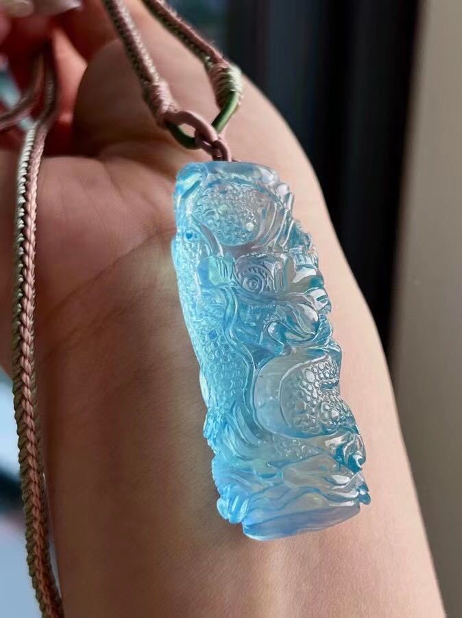 天然 アクアマリン ネックレス 34.2g | www.alumiiniumtellingud.ee
