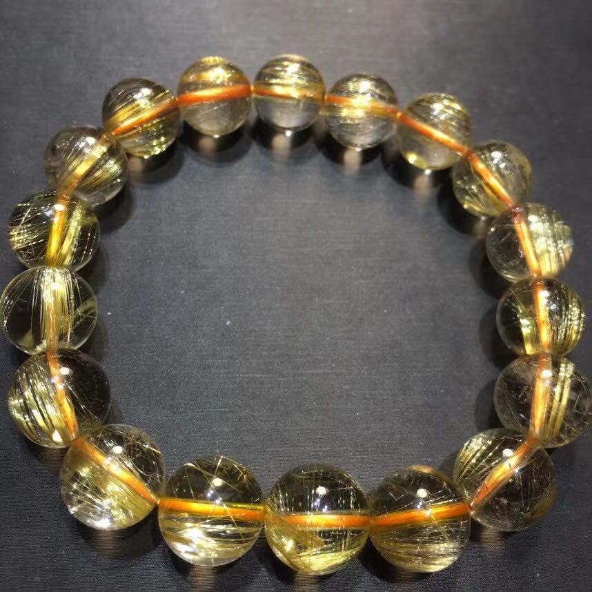天然】タイチンルチルクオーツ ブレスレット 11mm | knowhowtrg.com