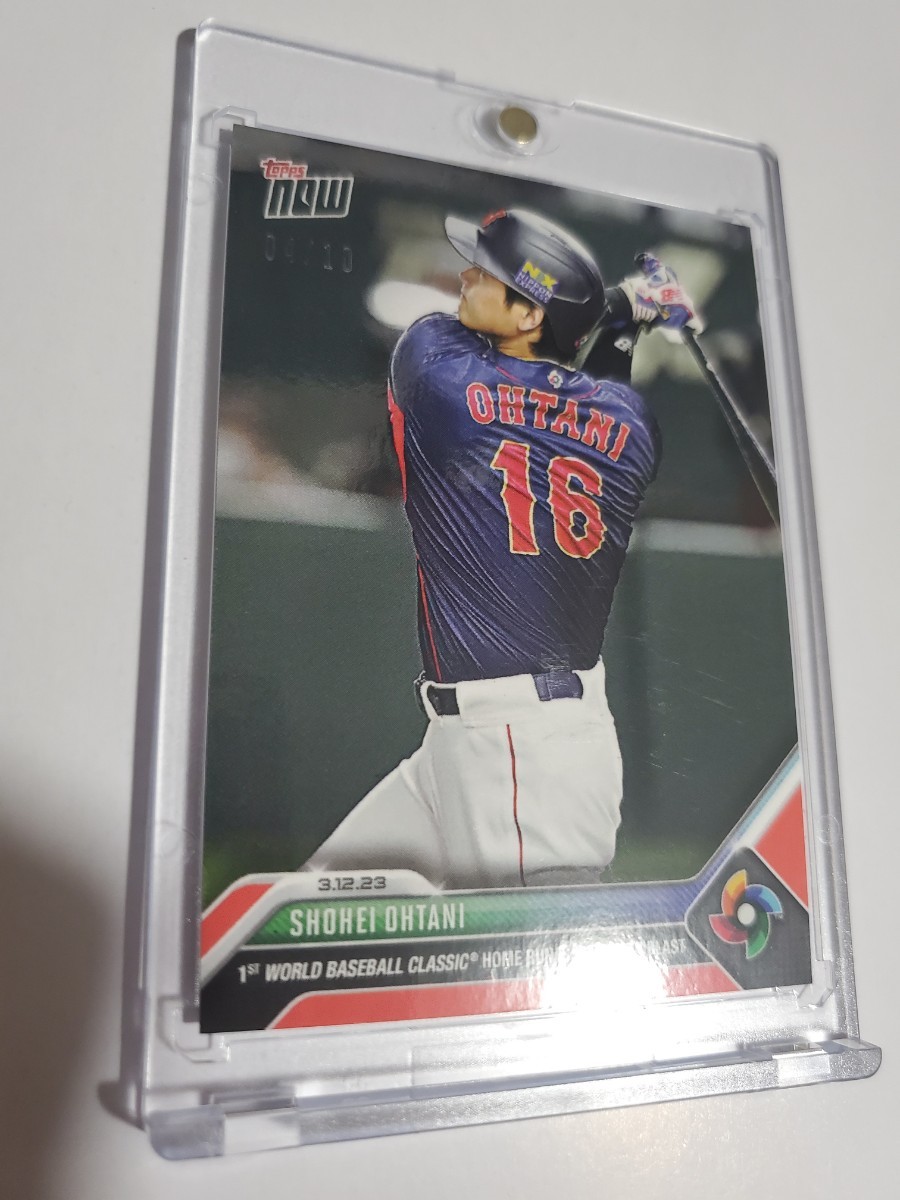 25枚限定 希少 TOPPS WBC 吉田正尚 3ランホームラン パラレル 10