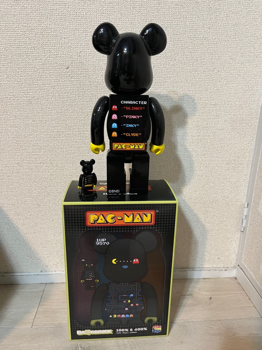BE@RBRICK MEDICOM TOY ベアブリック メディコムトイ pacman
