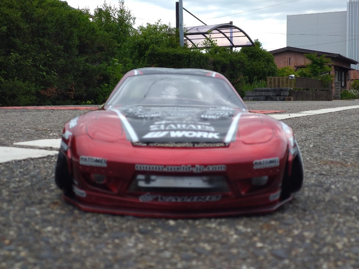 アディクション ロケットバニーRX-7 FD3S 制作済新品ラジコンボディ