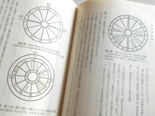 絶版希少本最新占星学潮島郁幸日本初西洋占星術書ホロスコープ日本占星学研究所星占い出生図鑑定書作成方法進行図鑑定法ホーン式様式計算式_画像7