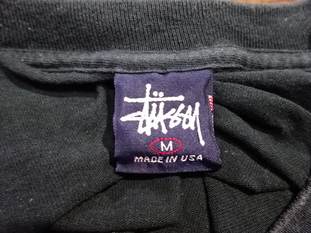 初期90s 裏コラボ STUSSY×WTAPS DISCOTHEQUE Tシャツ【M 初期90s 裏コラボ STUSSY×WTAPS DISCOTHEQUE Tシャツ【M